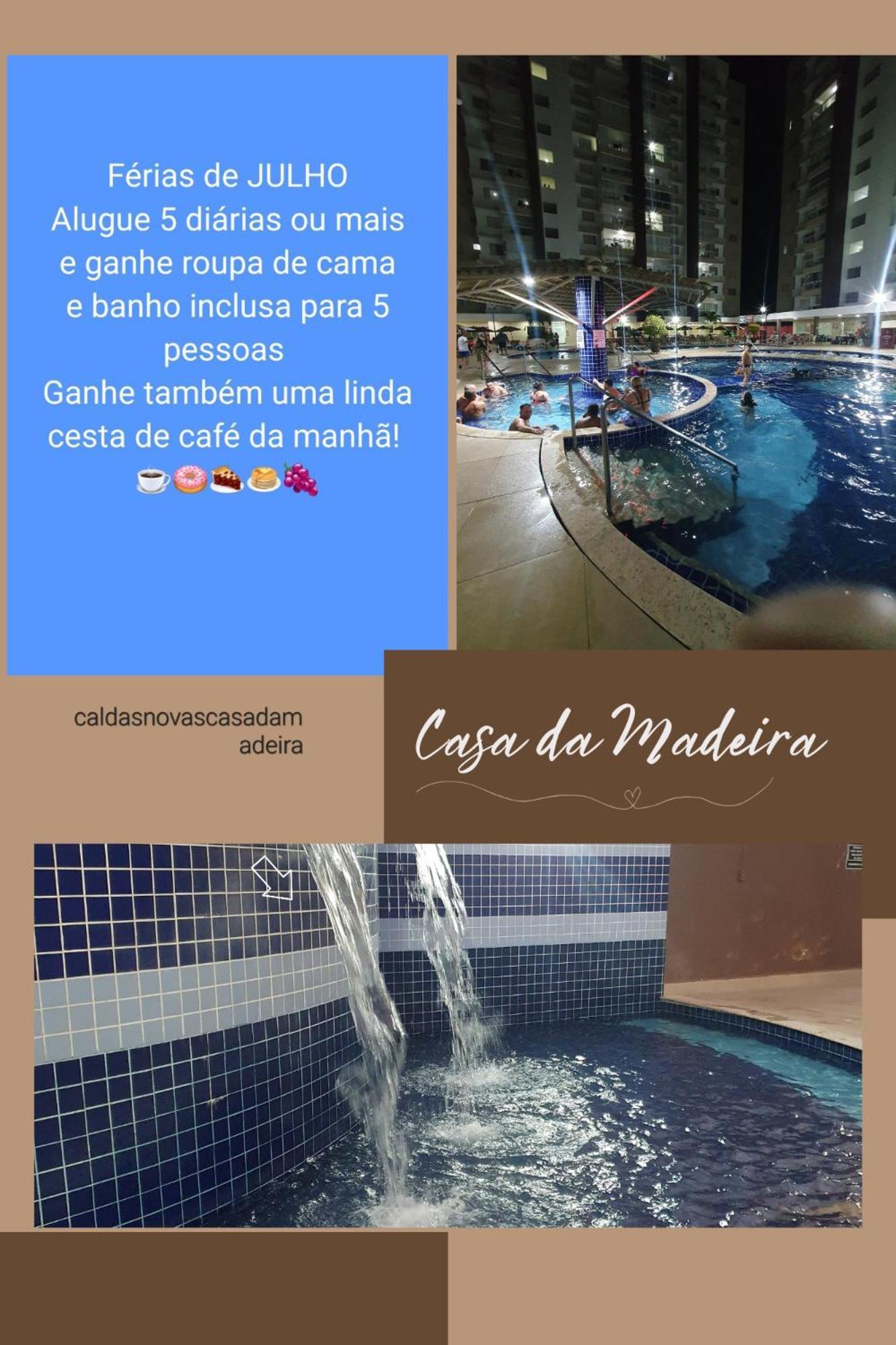 Gran Reserva Casa Da Madeira 2 Quartos Caldas Novas Bagian luar foto